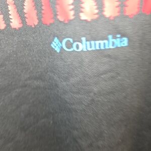 Columbia Black and Red Graphic T-Shirt